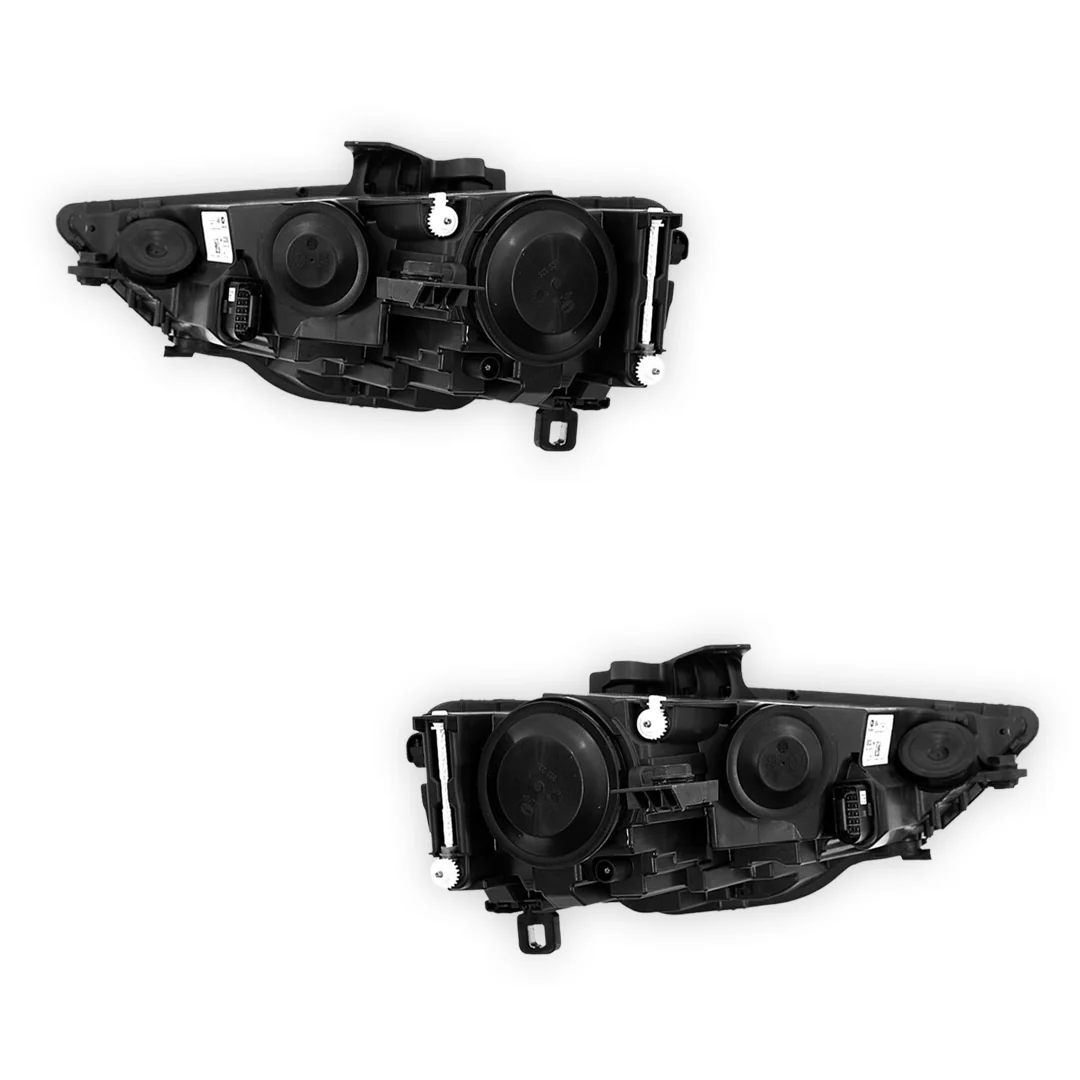 Audi A3 8V (2013 - 2016) Clear Black Halogen Genuine Headlights LH + RH - Image 3