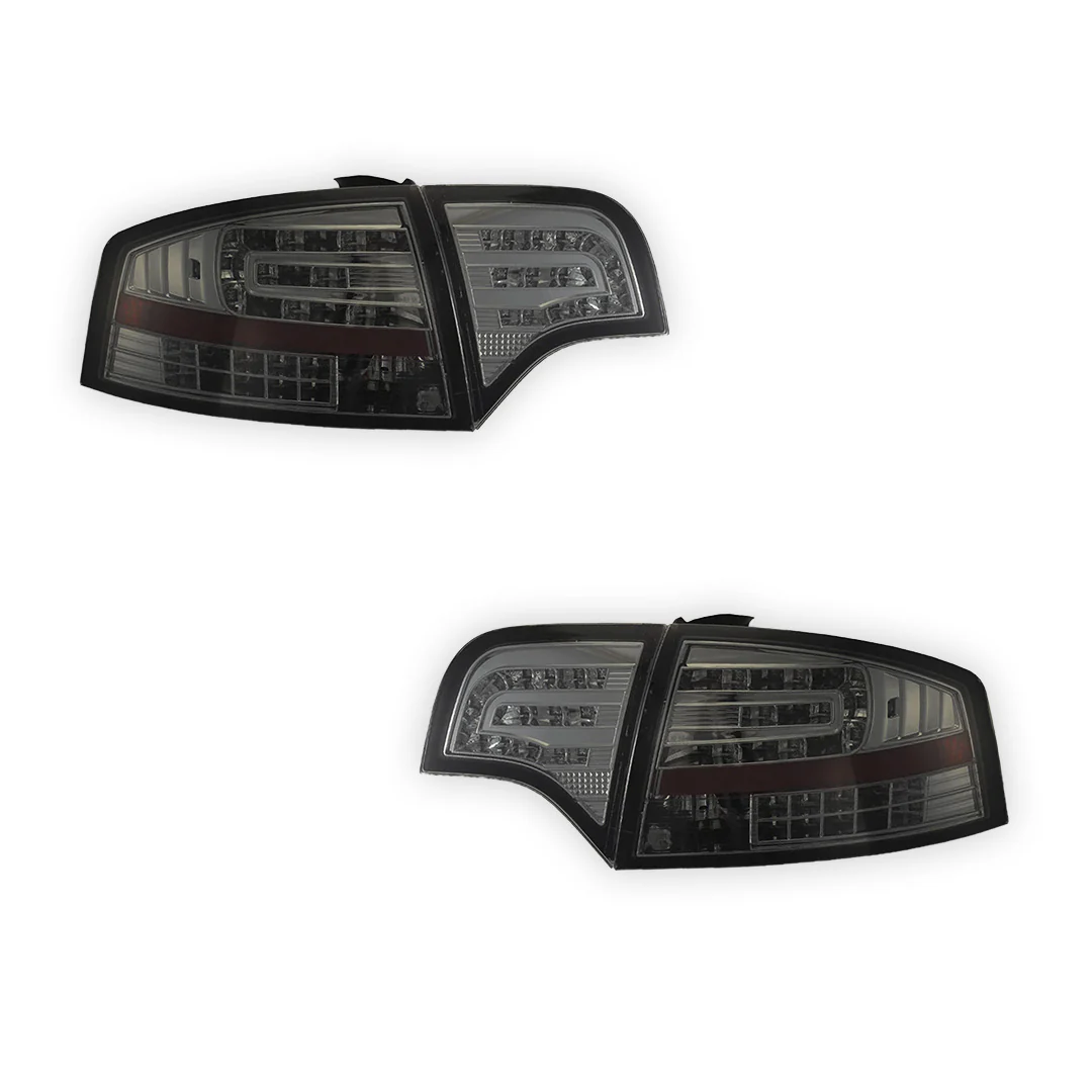 Audi A4 B7 (2005 - 2008) Smoke Black LED Tail Lights LH + RH - Image 6