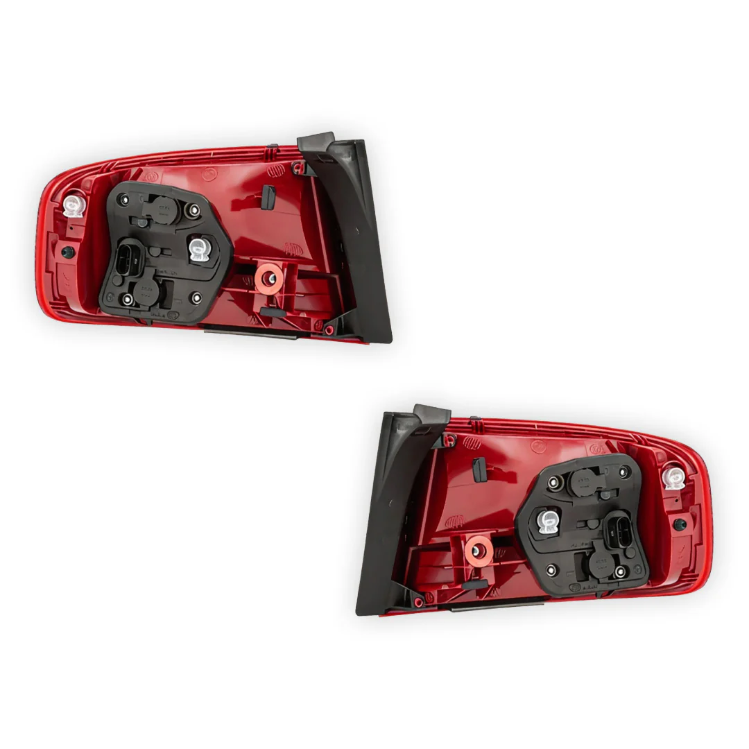 Audi A4 B8 (2007 - 2011) Genuine Red Tail Lights LH + RH - Image 3