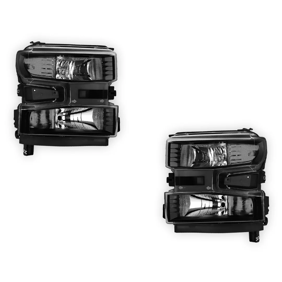 Chevrolet Silverado 1500 LTD Custom / Custom Trail Boss / WT (2022) Replacement Headlights LH + RH - Image 2