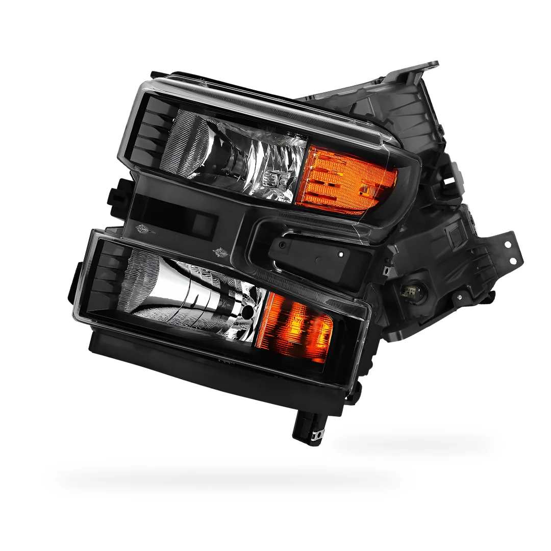 Chevrolet Silverado 1500 LTD Custom / Custom Trail Boss / WT (2022) Replacement Headlights LH + RH - Image 4