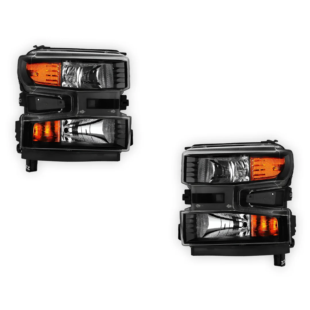 Chevrolet Silverado 1500 LTD Custom / Custom Trail Boss / WT (2022) Replacement Headlights LH + RH - Image 5