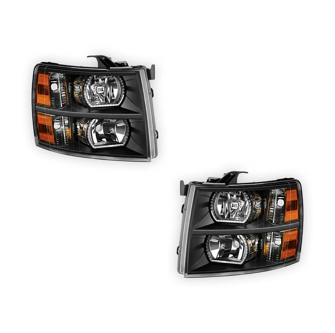Chevrolet Silverado 3500 HD LS / LT / LTZ (2007 - 2013) Sequential RGB Start-Up LED DRL Headlights LH + RH - Image 6