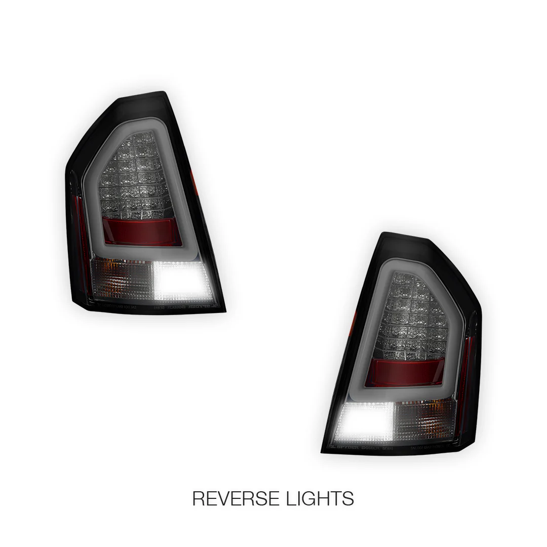 Chrysler 300 (2005 - 2008) 3D LED Tail Lights LH + RH - Image 11