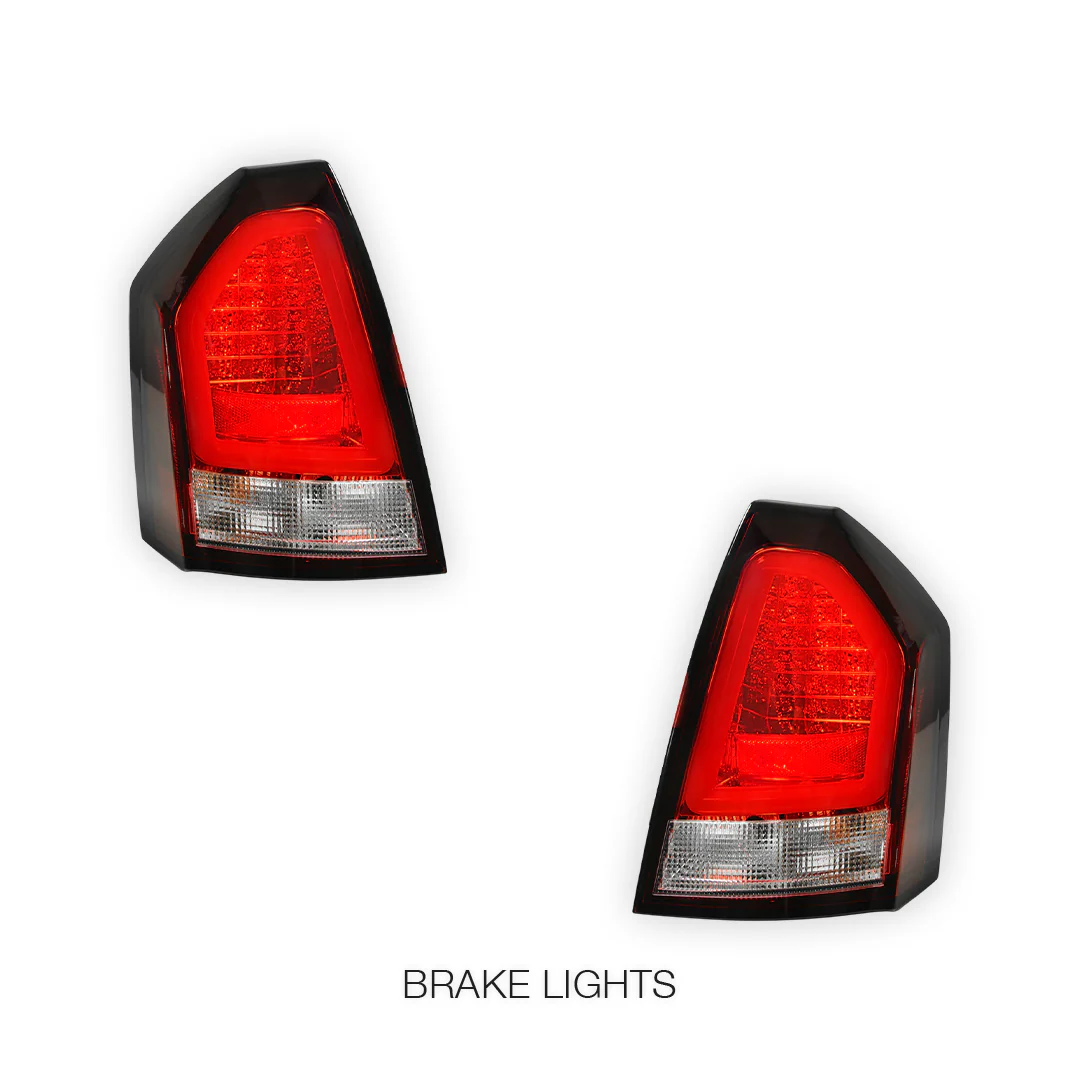Chrysler 300 (2005 - 2008) 3D LED Tail Lights LH + RH - Image 5