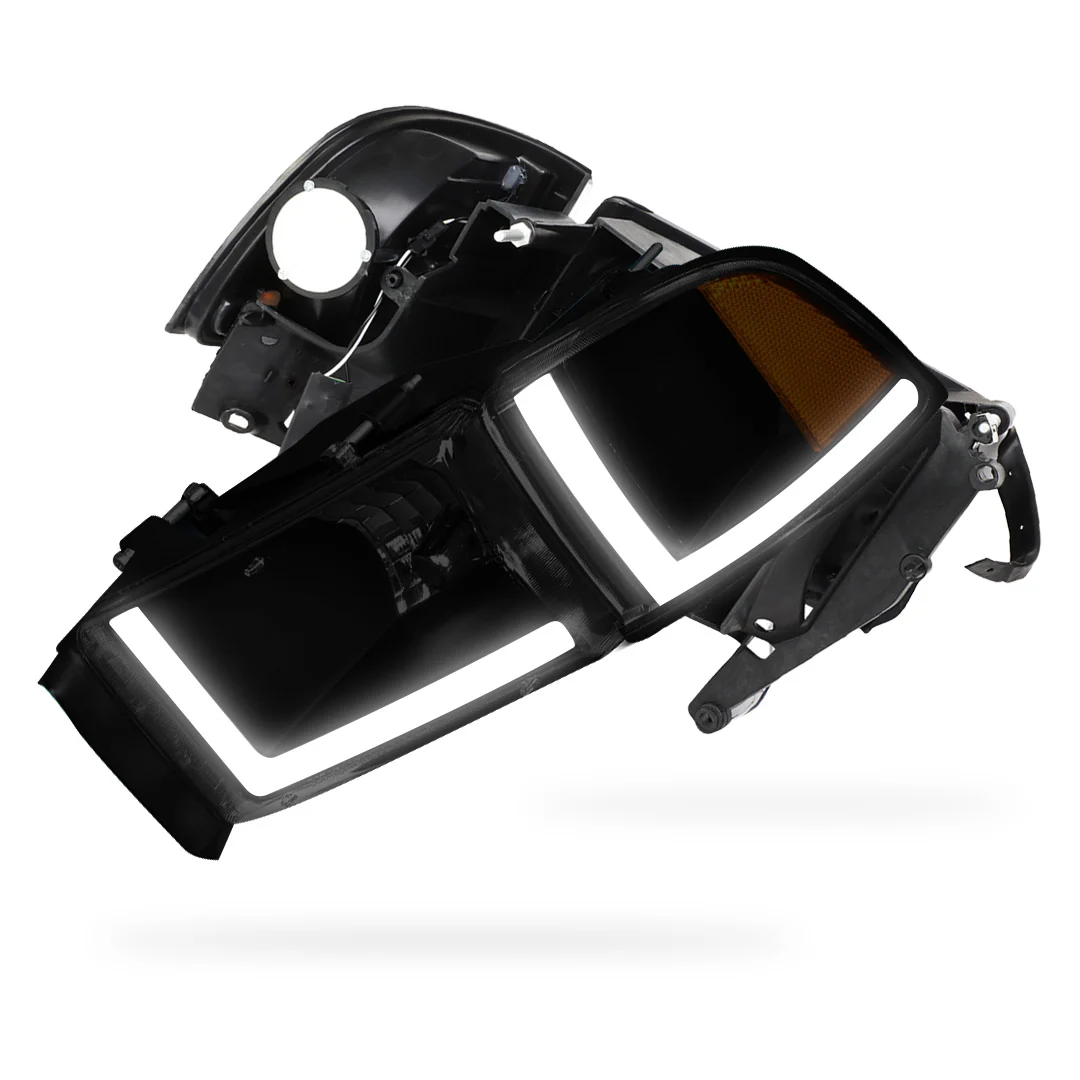 Dodge RAM 2500 (1994 - 2002) LED DRL Headlights LH + RH - Image 7