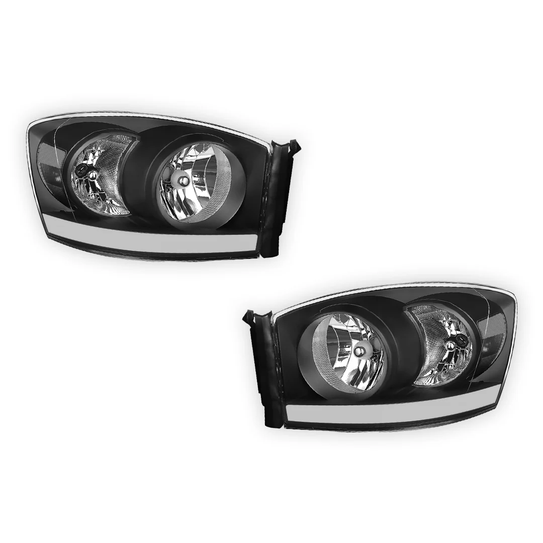 Dodge RAM 2500 (2006 - 2009) LED DRL Corner Headlights LH + RH - Image 2