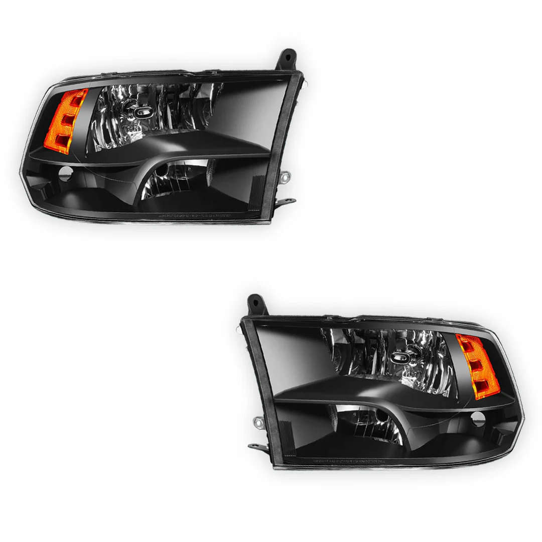 Dodge RAM 2500 (2010) LED Replacement Headlights LH + RH - Image 2