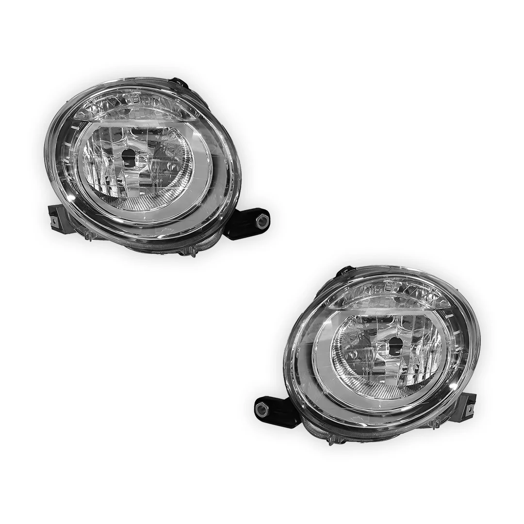 Fiat 500 Series 1 (2008 - 2015) Non-Xenon Upper Headlights LH + RH - Image 2