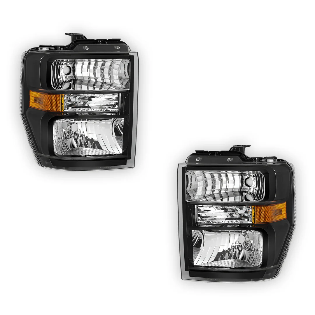 Ford E-350 Super Duty (2008 - 2021) Replacement Headlights LH + RH - Image 5