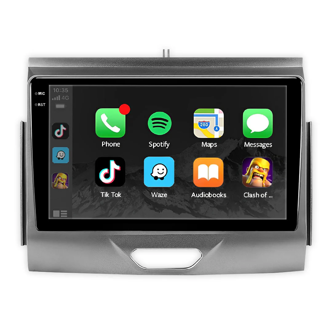 Ford Everest UA (2015 - 2022) 9" Wireless Android 16 Head Unit for Apple CarPlay / Android Auto for Factory Non-Touchscreen - Image 2