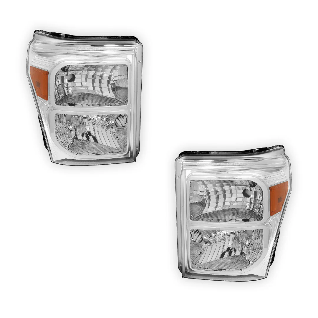 Ford F-250 Super Duty (2011 - 2016) Replacement Headlights LH + RH - Image 17