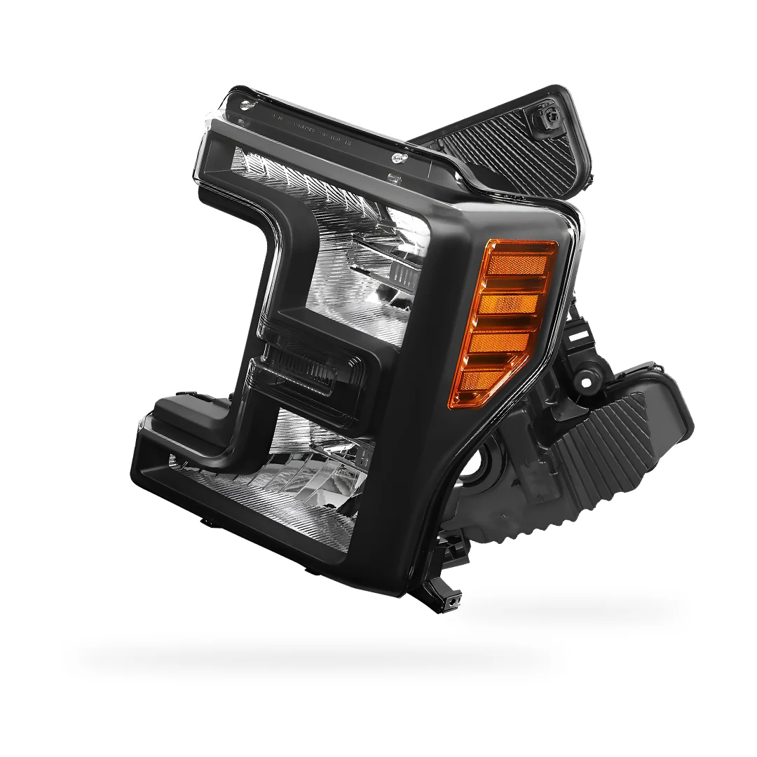Ford F-250 Super Duty (2017 - 2019) Replacement Headlights LH + RH - Image 4