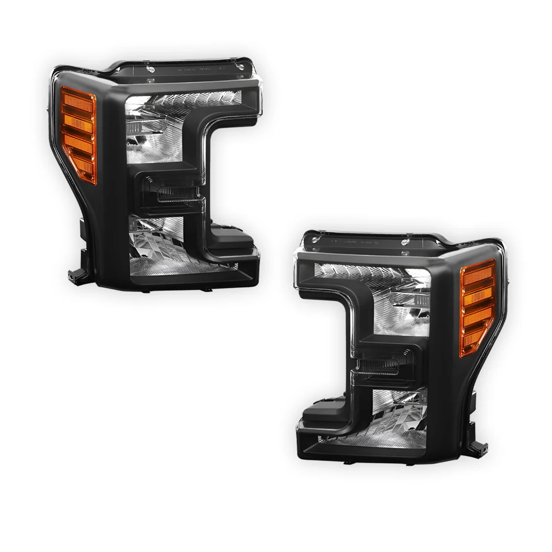 Ford F-250 Super Duty (2017 - 2019) Replacement Headlights LH + RH - Image 5