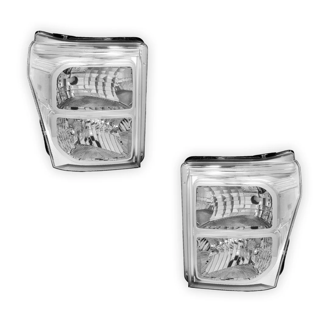 Ford F-350 Super Duty (2011 - 2016) Replacement Headlights LH + RH - Image 14