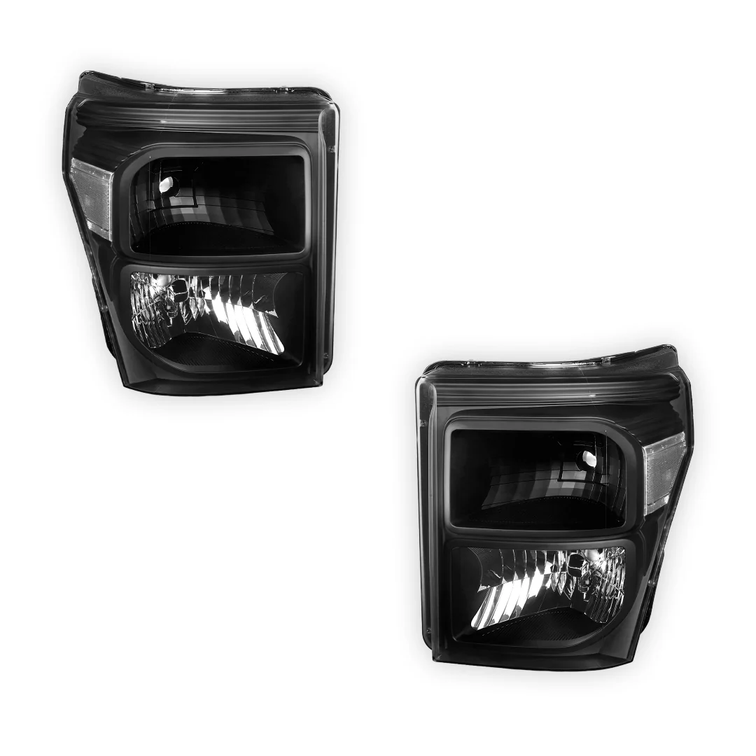 Ford F-350 Super Duty (2011 - 2016) Replacement Headlights LH + RH - Image 2
