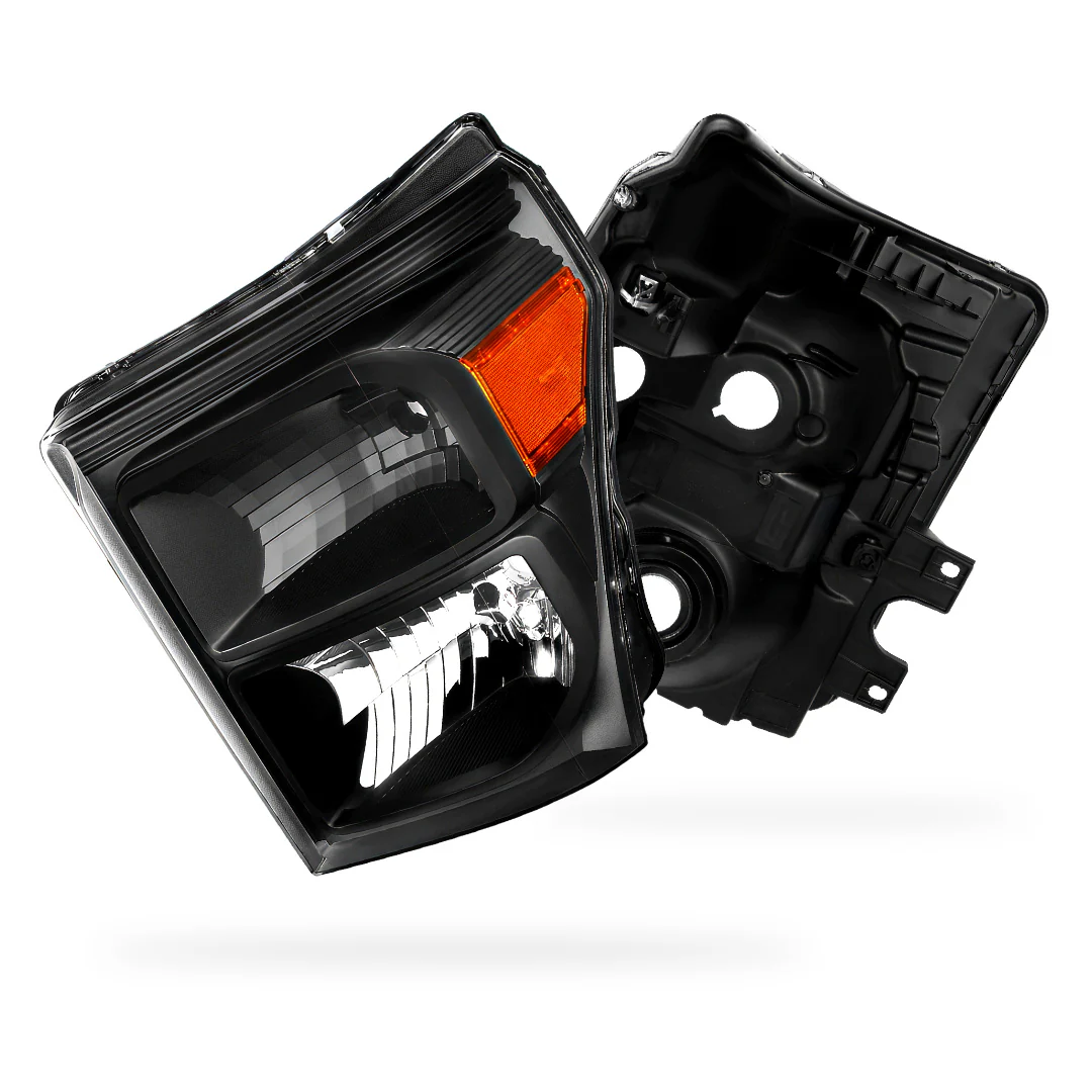 Ford F-550 Super Duty (2011 - 2016) Replacement Headlights LH + RH - Image 4