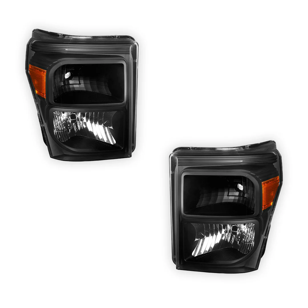 Ford F-550 Super Duty (2011 - 2016) Replacement Headlights LH + RH - Image 5