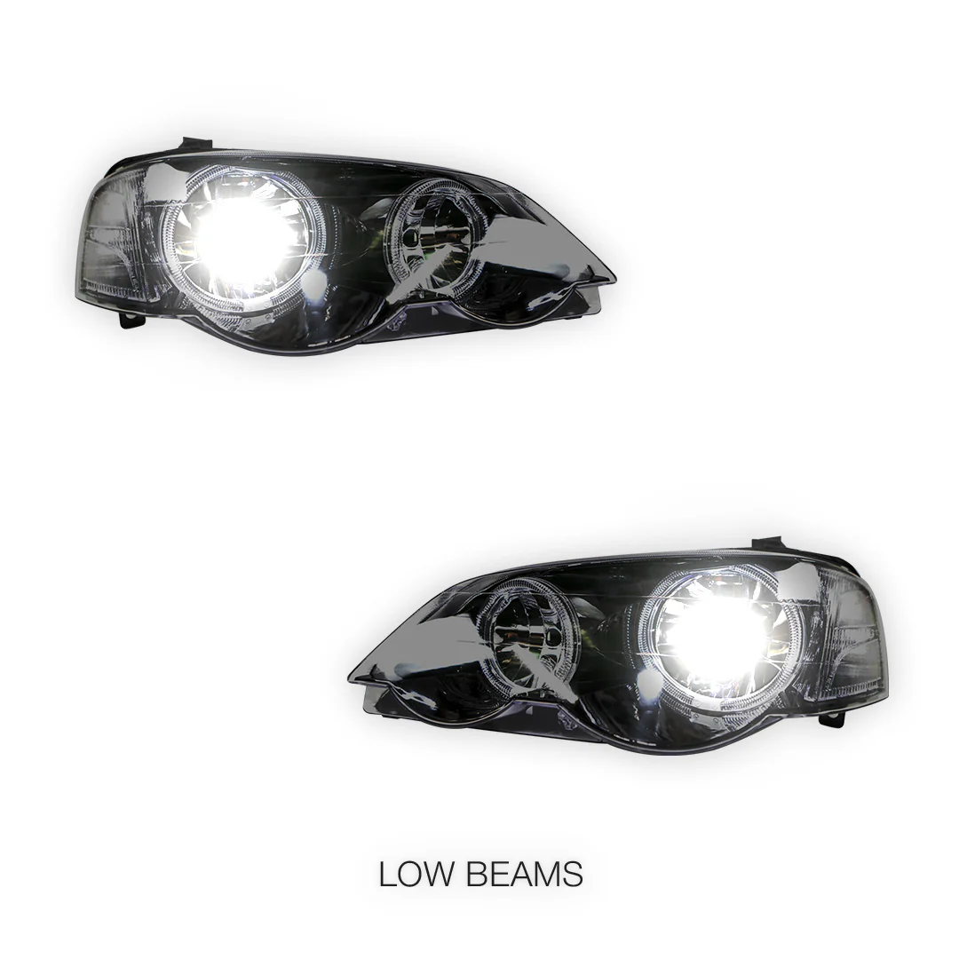 Ford Falcon BA / BF (2002 - 2008) LED DRL Projector Headlights LH + RH - Image 10