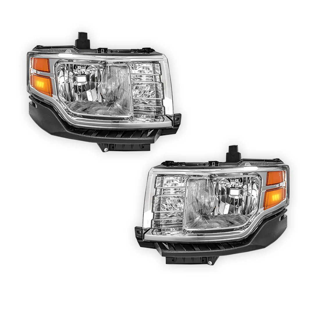 Ford Flex (2009 - 2012) Replacement Headlights LH + RH - Image 2