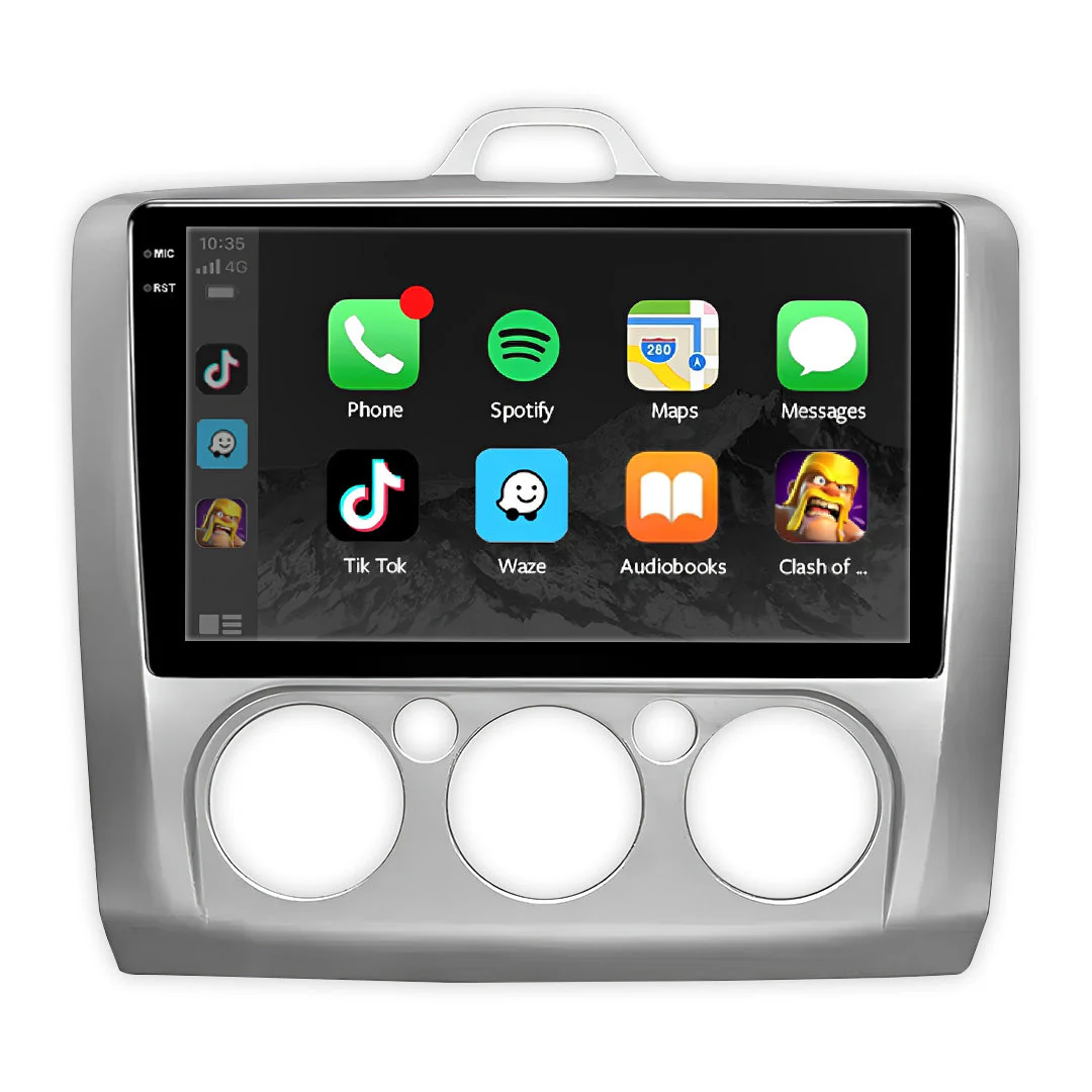 Ford Focus LS / LT (2005 - 2009) 9" 10" Wireless Android 16 Car Stereo for Apple CarPlay / Android Auto - Image 2