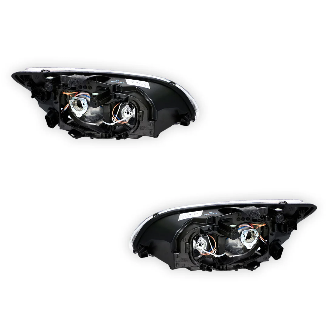 Ford Focus LS / LT (2007 - 2009) Black OEM Style Headlights LH + RH - Image 3
