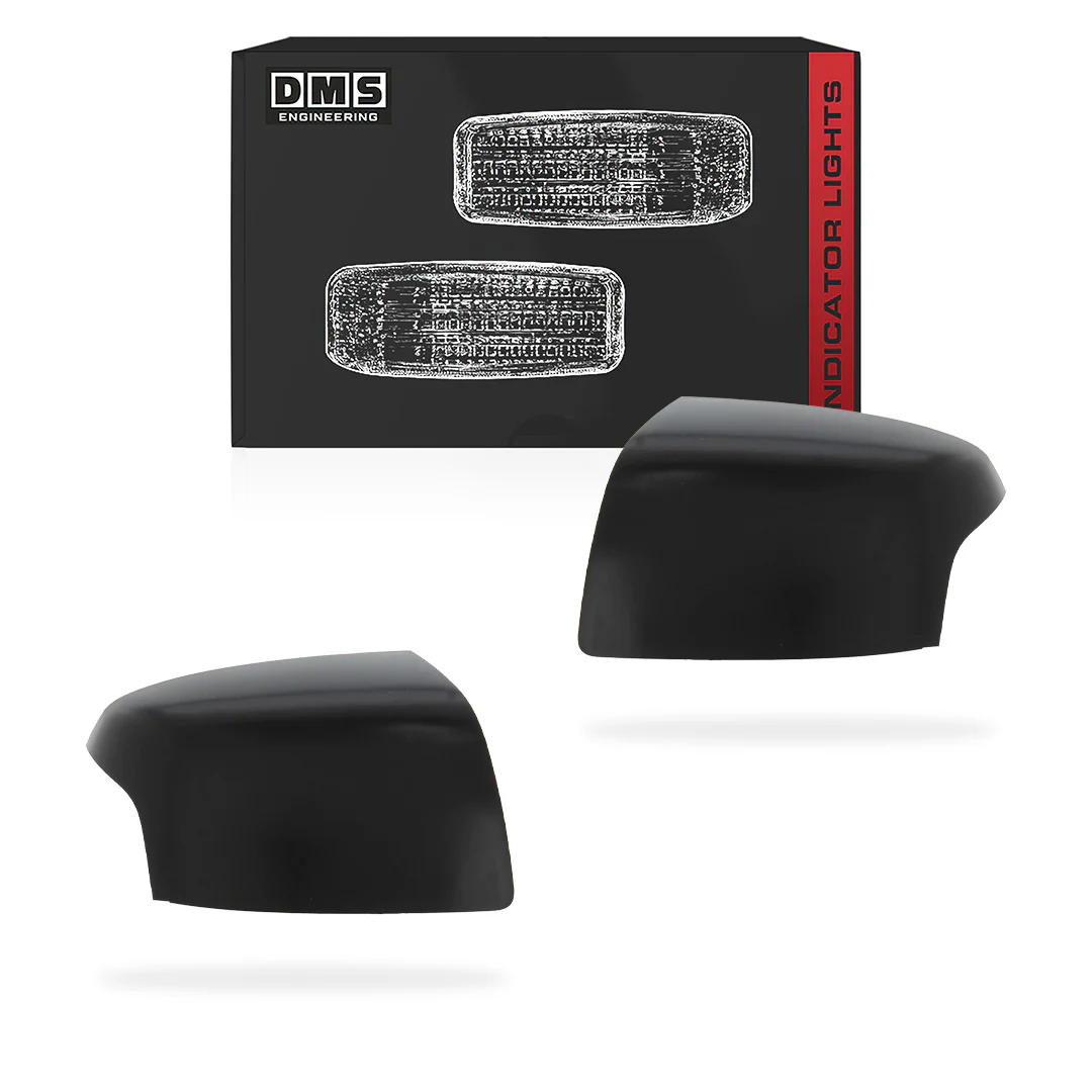 Ford Focus Mk2 Plastic Wing Mirror Cover Cap with Indicator Lights 2006 - 2008 OEM-Style Aftermarket Left and Right