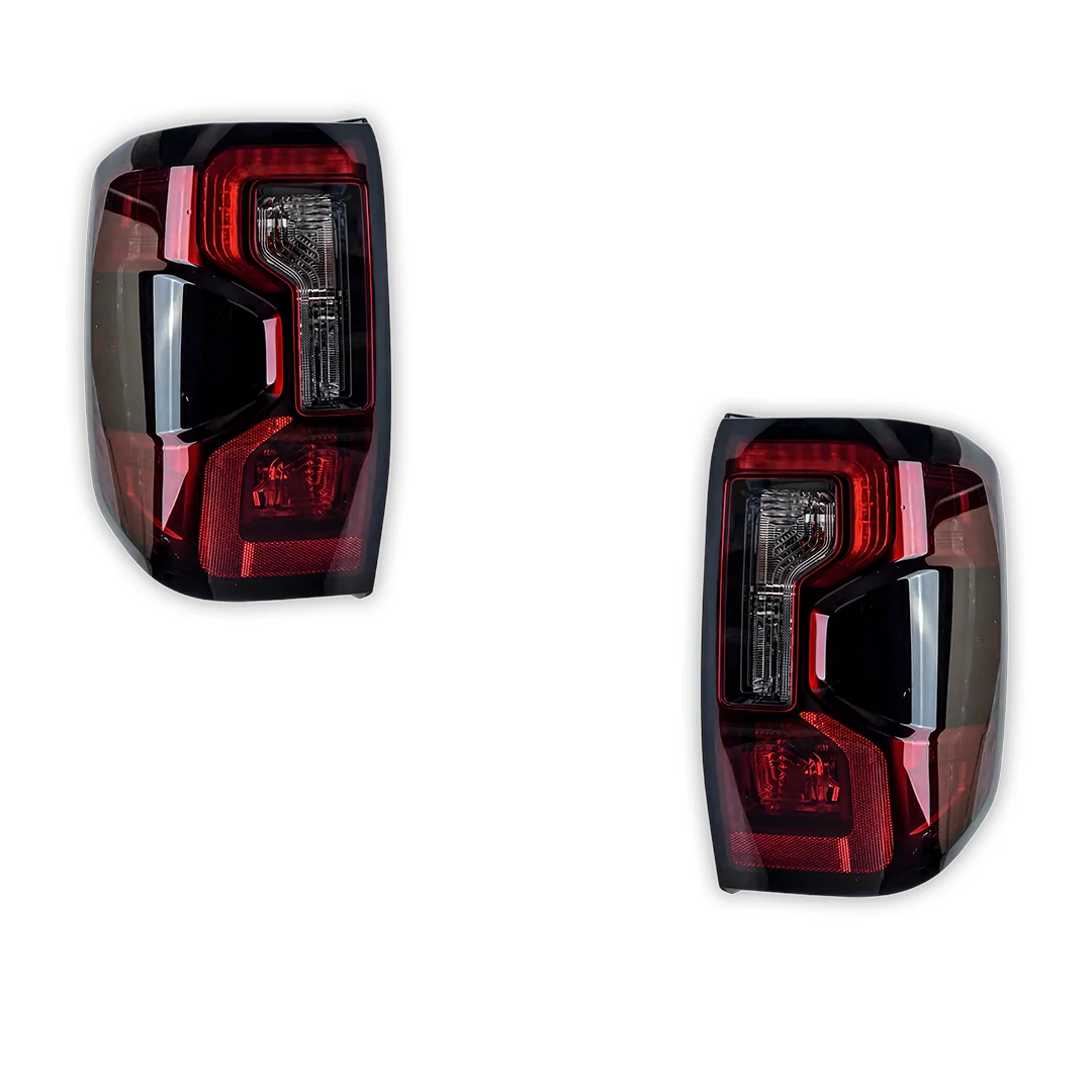 Ford Ranger T9 PY (2022 - 2023) Smoked LED Tail Lights LH + RH - Image 6
