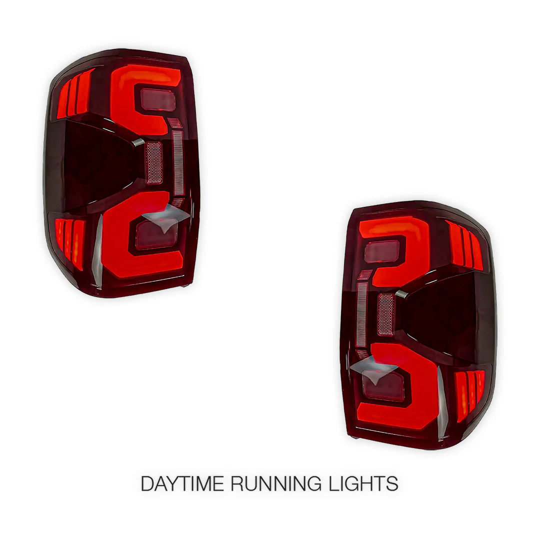 Ford Ranger T9 PY (2022 - 2024) Smoked LED Tail Lights LH + RH - Image 5