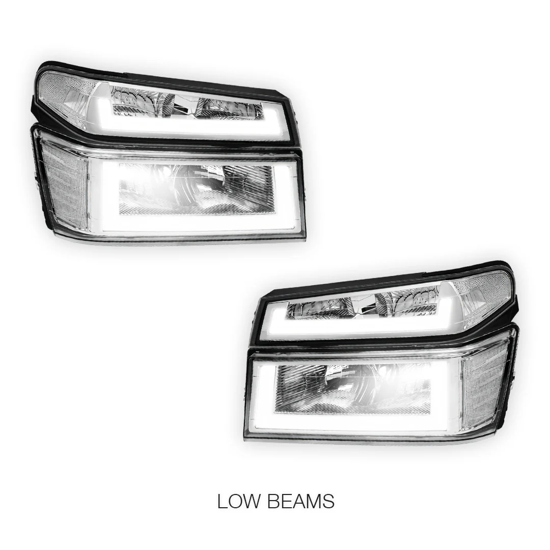GMC Canyon SL / SLE / SLT (2004 - 2012) LED DRL Headlights LH + RH - Image 10