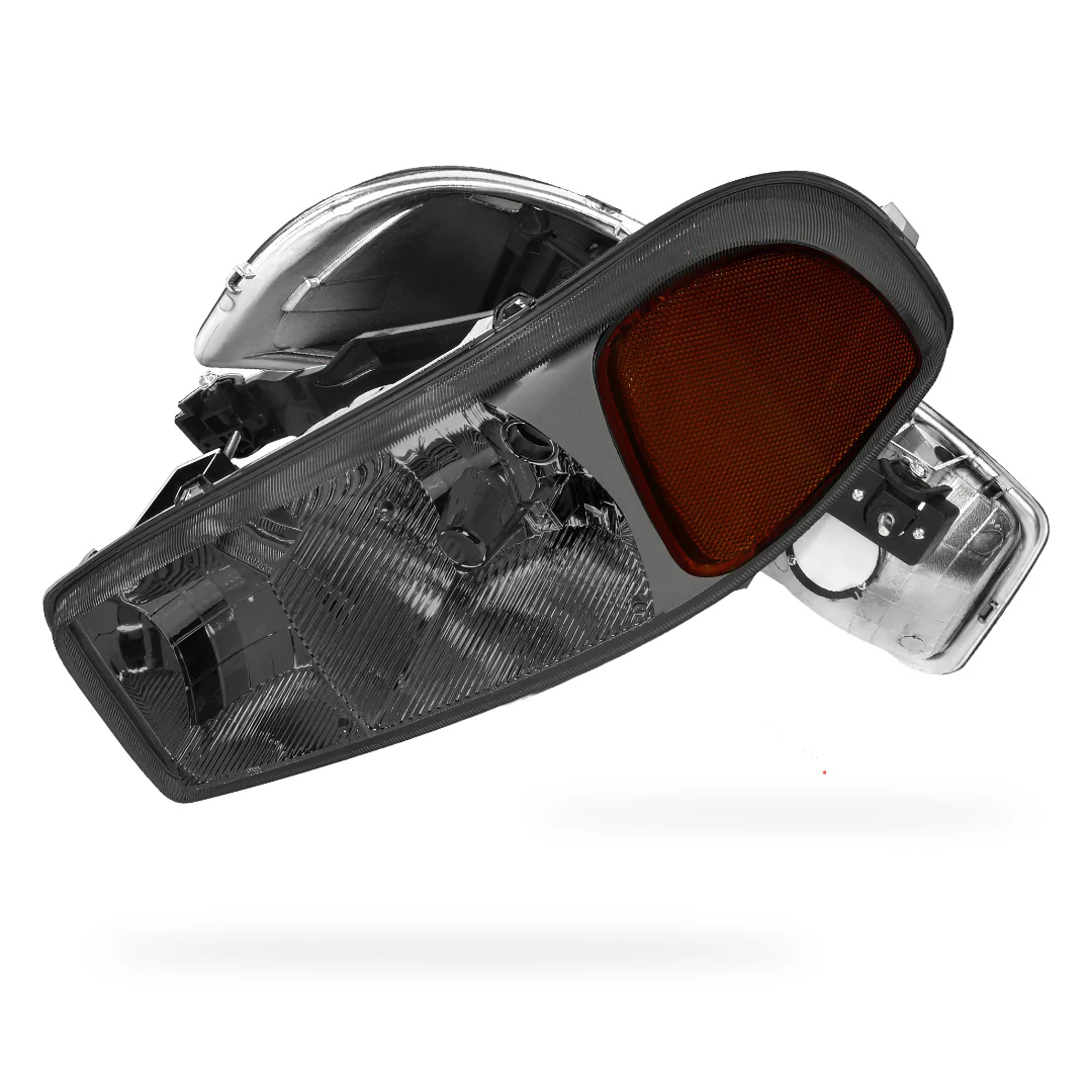 GMC Sierra 1500 HD SLE / SLT / WT (2001 - 2007) Replacement Headlights LH + RH - Image 10