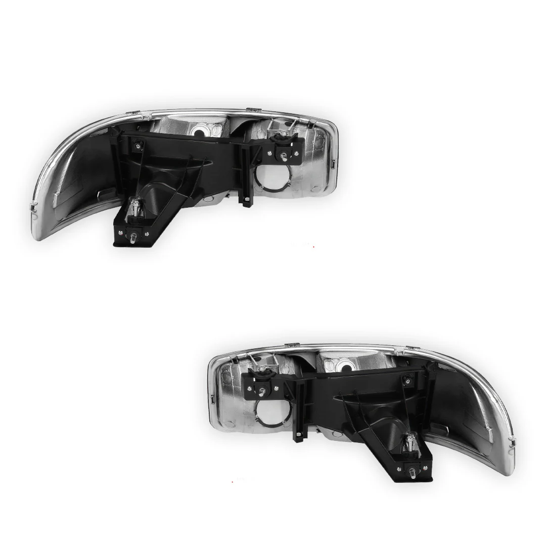 GMC Yukon XL 1500 SLE / SLT (2000 - 2006) Replacement Headlights LH + RH - Image 9