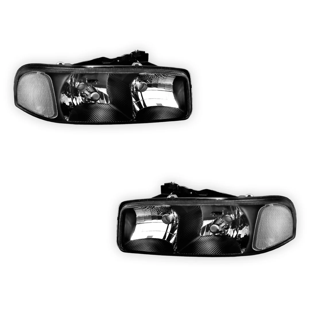 GMC Yukon XL 2500 SLE / SLT (2000 - 2006) Replacement Headlights LH + RH - Image 2