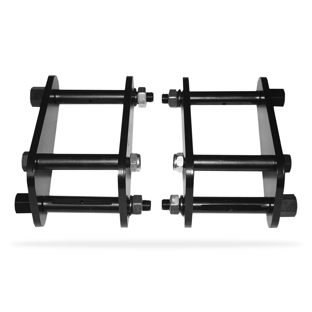 Greasable Extended Front + Rear Shackles for Toyota LandCruiser 60 Series - Image 3