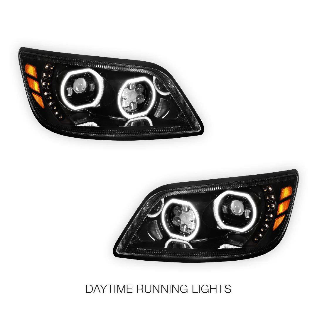 Hino 165 (2006 - 2010) LED Sequential Signal Projector Headlights LH + RH - Image 2