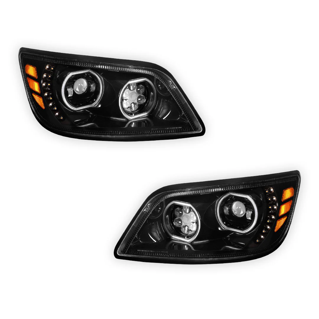 Hino 165 (2006 - 2010) LED Sequential Signal Projector Headlights LH + RH - Image 6