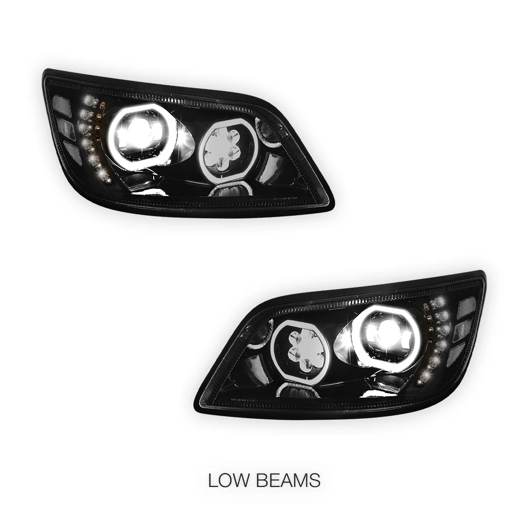 Hino 238 (2006 - 2014) LED Sequential Signal Projector Headlights LH + RH - Image 4