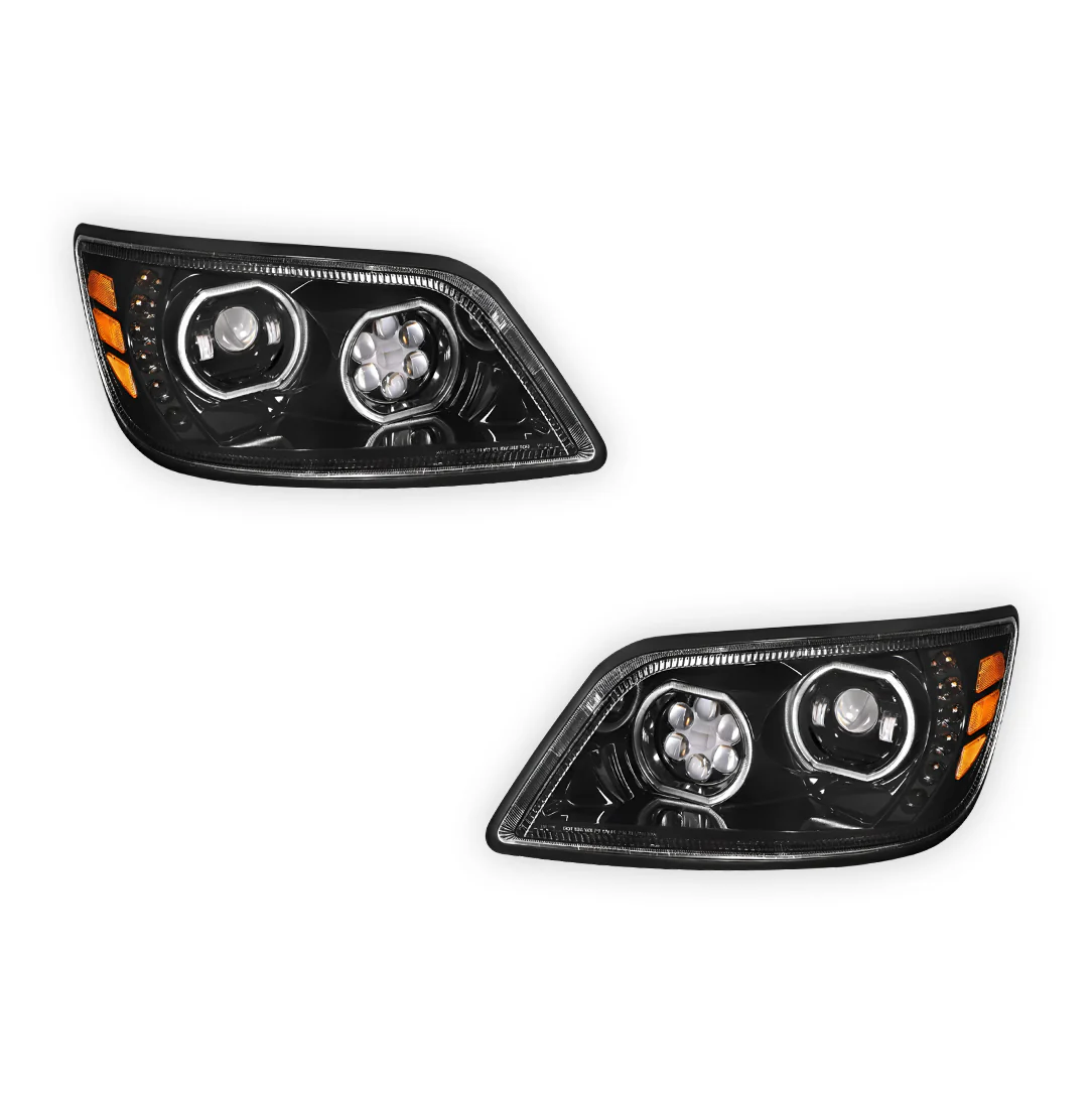 Hino 338 (2006 - 2017) LED Sequential Signal Projector Headlights LH + RH - Image 6