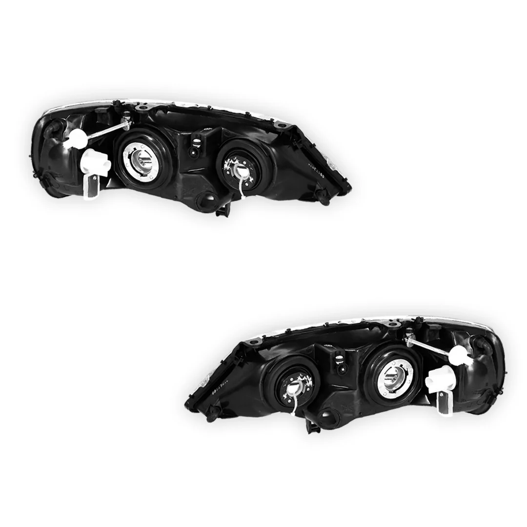 Holden Astra TS (2001 - 2005) Chrome OEM Style Headlights LH + RH - Image 3