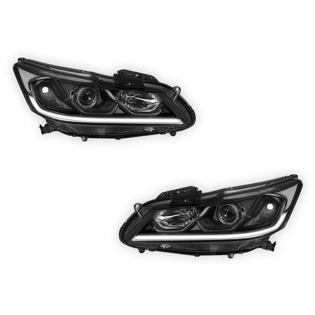 Honda Accord (2016 - 2017) LED DRL Replacement Projector Headlights LH + RH - Image 2