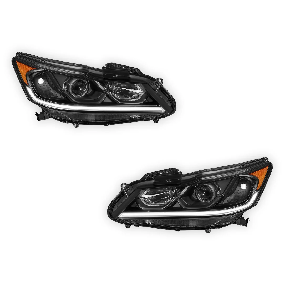 Honda Accord (2016 - 2017) LED DRL Replacement Projector Headlights LH + RH - Image 5