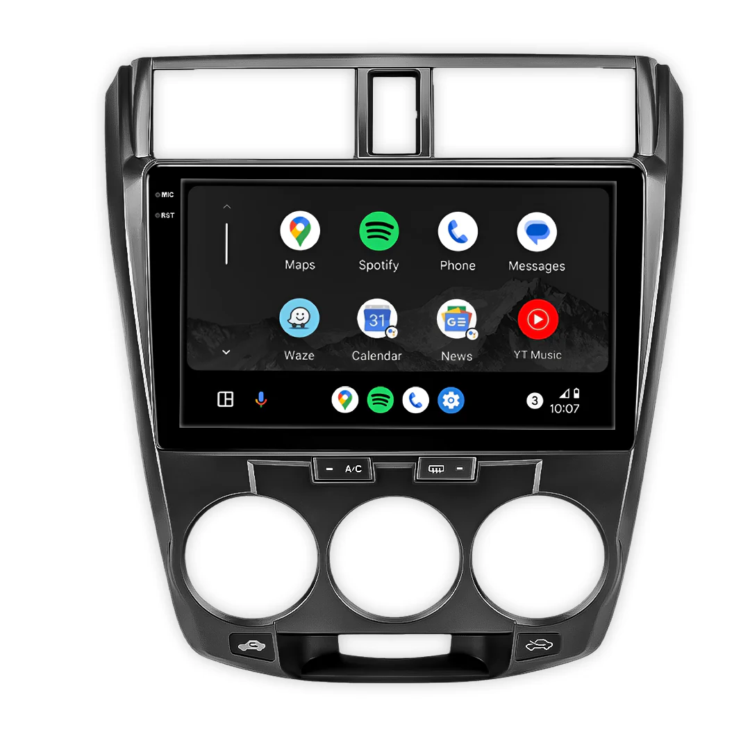 Honda City (2008 - 2014) 9" Wireless Android 13 Android Player for Apple CarPlay / Android Auto - Image 3