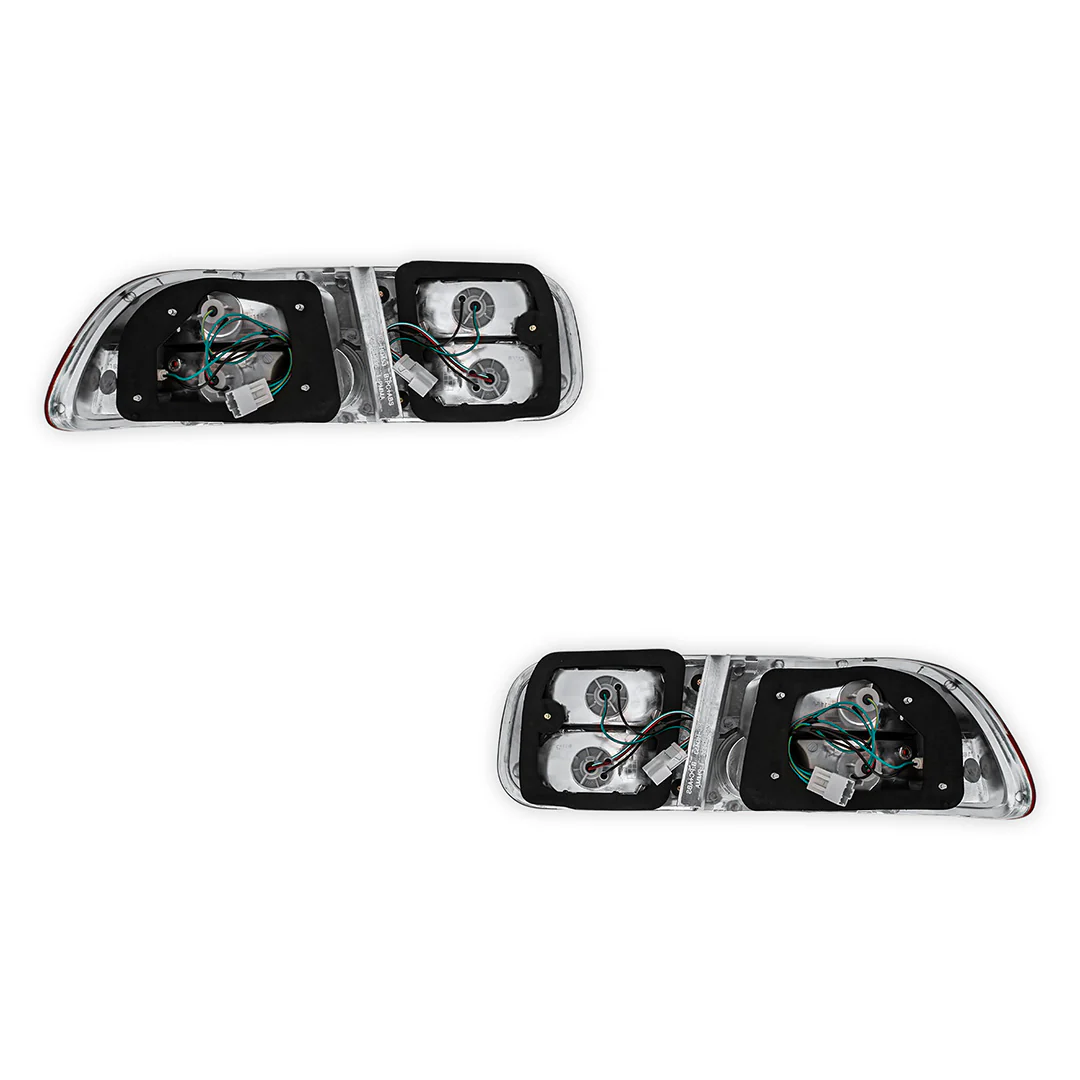 Honda Civic EG Hatchback (1992 - 1995) Altezza Style OEM Style Tail Lights LH + RH - Image 3