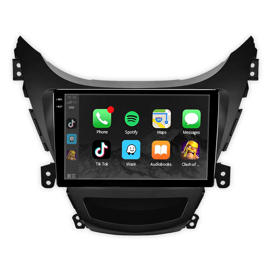 Hyundai Elantra MD (2012 - 2014) 9" Wireless Android 16 Car Stereo for Apple CarPlay / Android Auto - Image 2