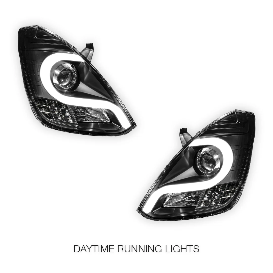 Hyundai iLoad / iMax TQ (2008 - 2018) LED DRL Projector Headlights LH + RH - Image 2