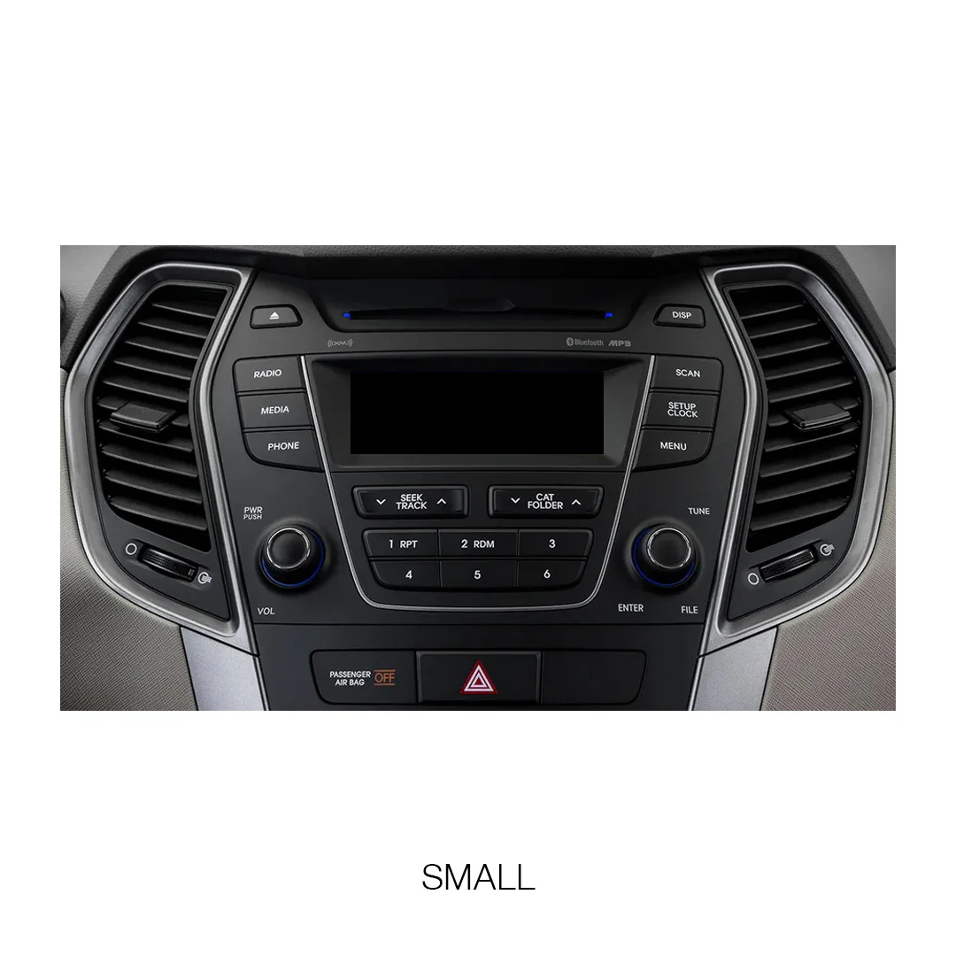 Hyundai Santa Fe DM (2013 - 2018) 9" 13.3" Wireless Android 16 Head Unit for Apple CarPlay / Android Auto Small Factory Screen - Image 7