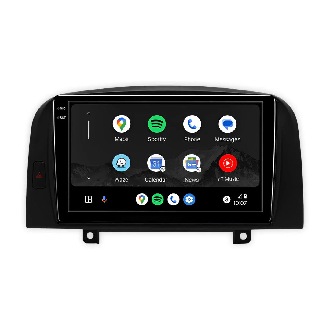 Hyundai Sonata NF (2006 - 2008) 9" 13.3" Wireless Android 16 Car Stereo for Apple CarPlay / Android Auto - Image 3