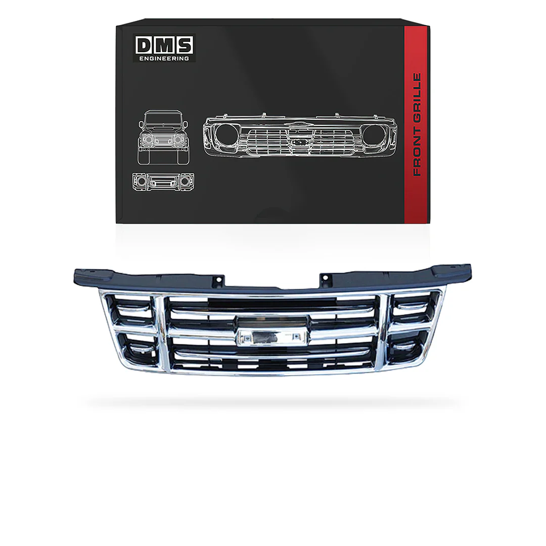 Isuzu D-MAX RC (2008–2012) Black/Chrome Grille