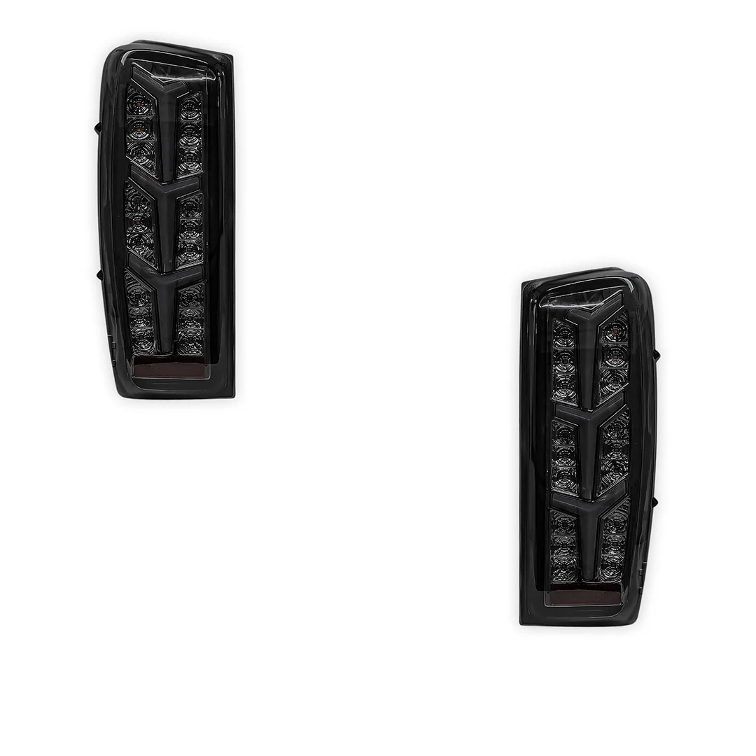 Isuzu D-Max RG (2021 - 2024) Sequential Smoked Avant Full LED Tail Lights LH + RH - Image 6