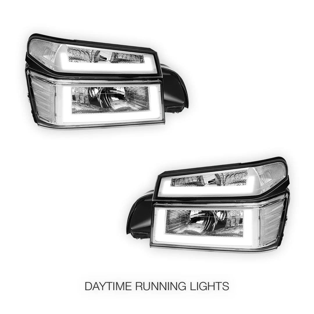 Isuzu i-350 (2006) LED DRL Headlights LH + RH - Image 8